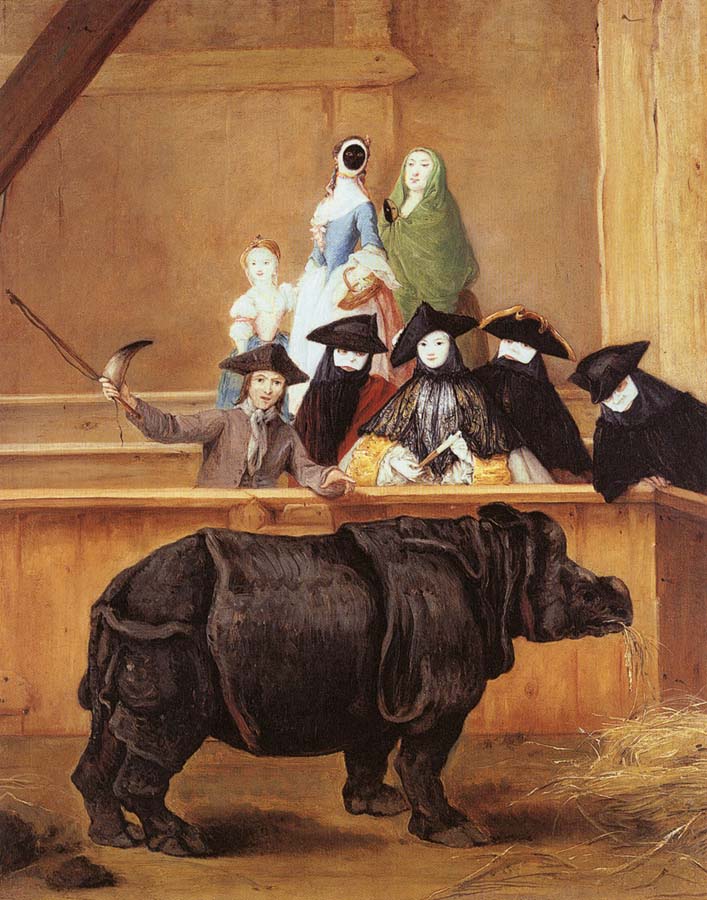 Pietro Longhi The Rhinoceros